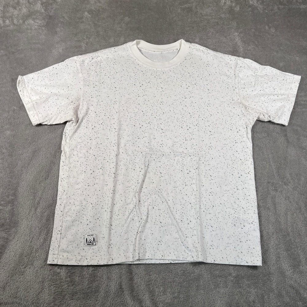 Nike SB T-Shirt Boys Medium Speckled Sail Loose Fit Casual‎